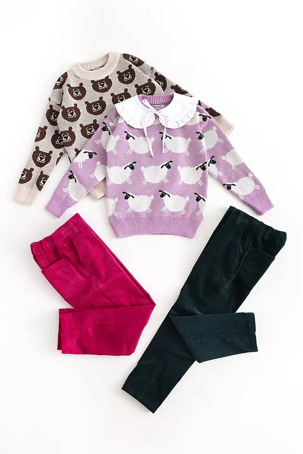 Джемпер Мишка бежевый MINIDINO, бежевый - фото 2