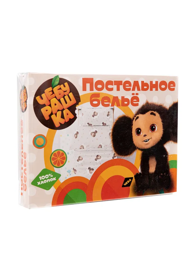 Детская комплект белья Чебурашка Спящий поплин НАТАЛИ, в ассортименте - фото 2