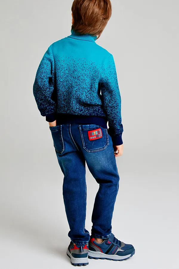 Джинсы PLAYTODAY, тёмно-синий - фото 2