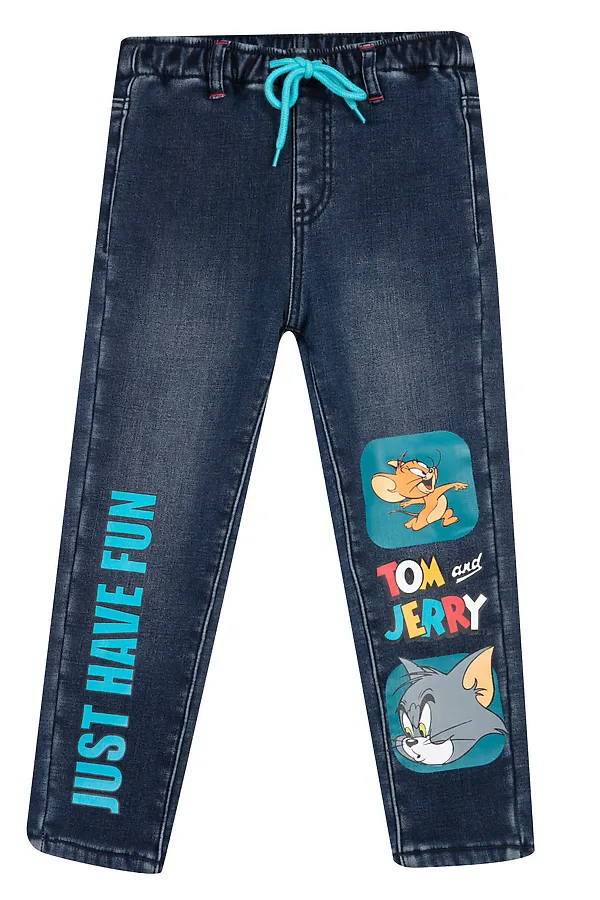 Джинсы PLAYTODAY, тёмно-синий - фото 2