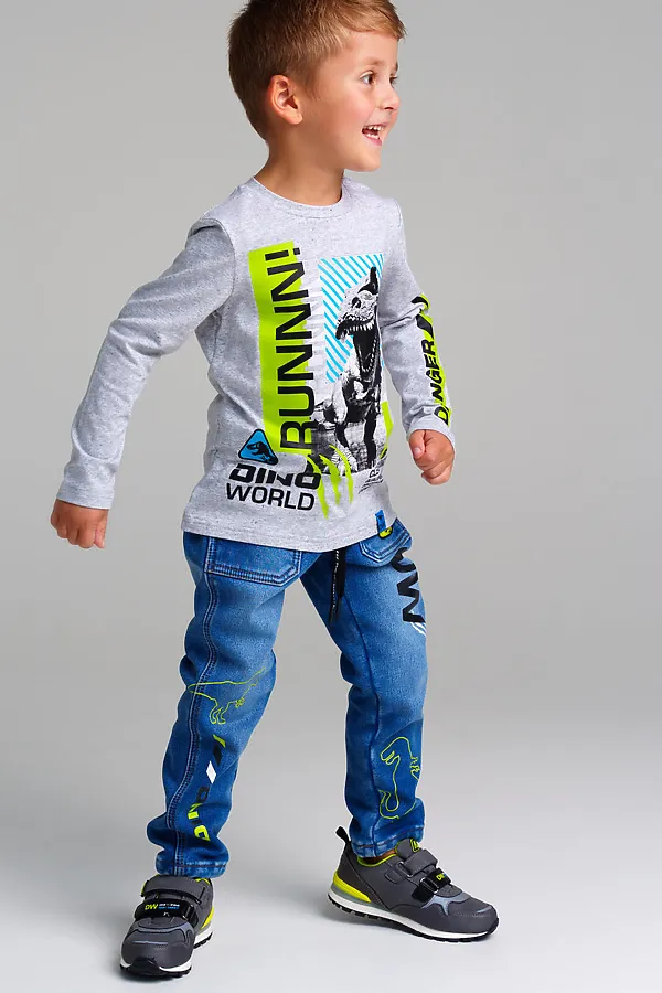 Джинсы PLAYTODAY, тёмно-синий - фото 2