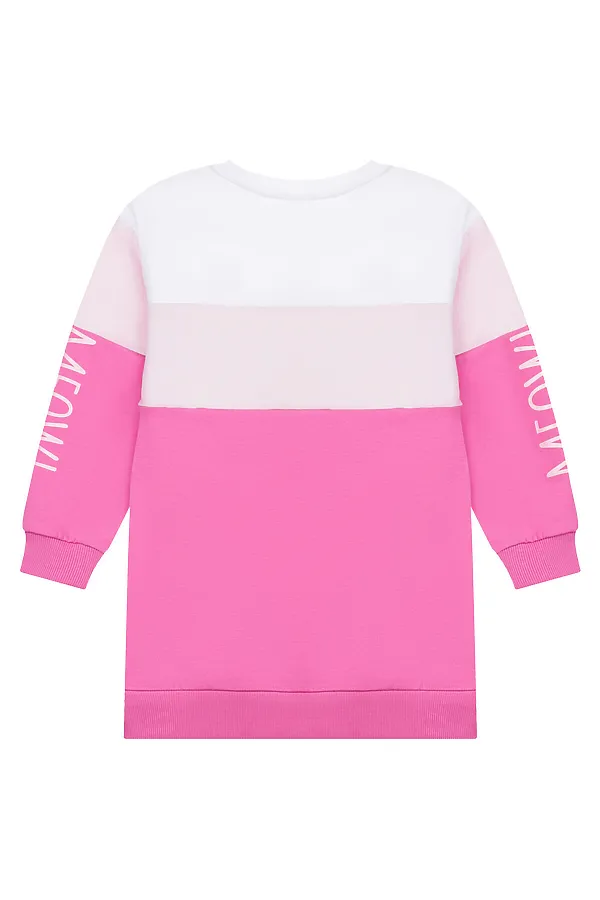 Платье PLAYTODAY, белый,светло-розовый,розовый - фото 2