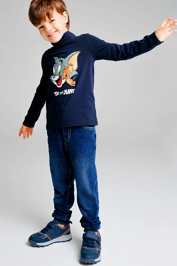 Водолазка PLAYTODAY, тёмно-синий - фото 2