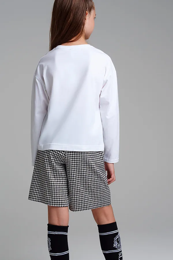 Шорты PLAYTODAY, черный,белый - фото 2