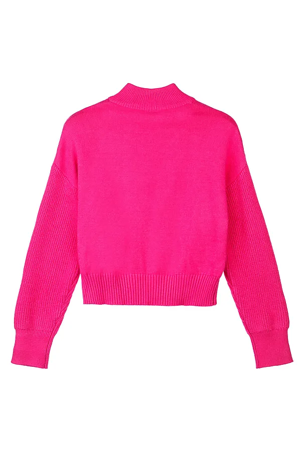 Джемпер PLAYTODAY, фуксия - фото 2