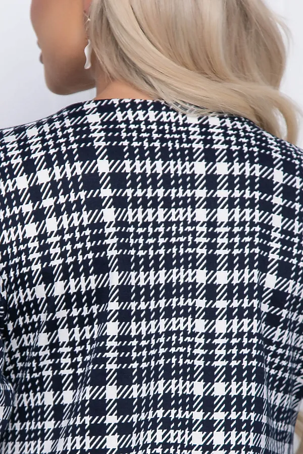 Платье "Амира" LADY TAIGA, клетка - фото 2