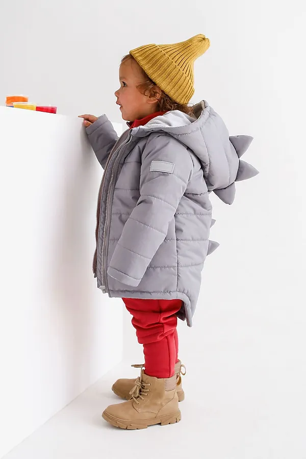 Куртка Дино демисезон акула MINIDINO, акула - фото 2