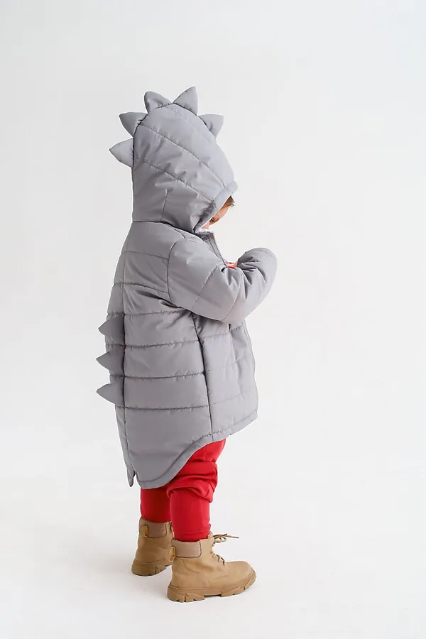 Куртка Дино демисезон акула MINIDINO, акула - фото 2