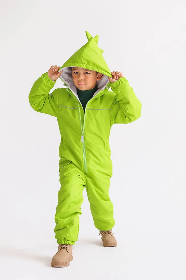 Комбинезон Дино демисезон лужайка MINIDINO, лужайка - фото 2