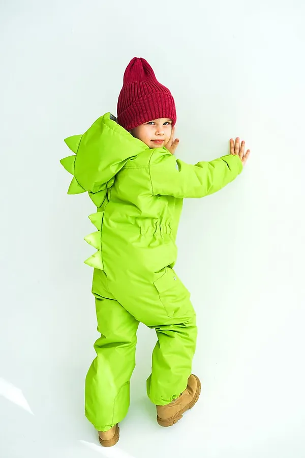 Комбинезон Дино демисезон лужайка MINIDINO, лужайка - фото 2