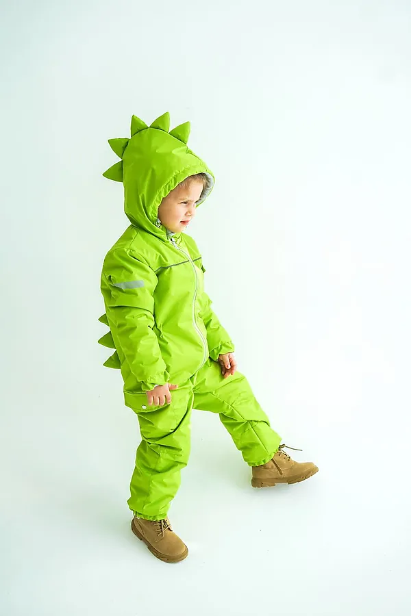 Комбинезон Дино демисезон лужайка MINIDINO, лужайка - фото 2