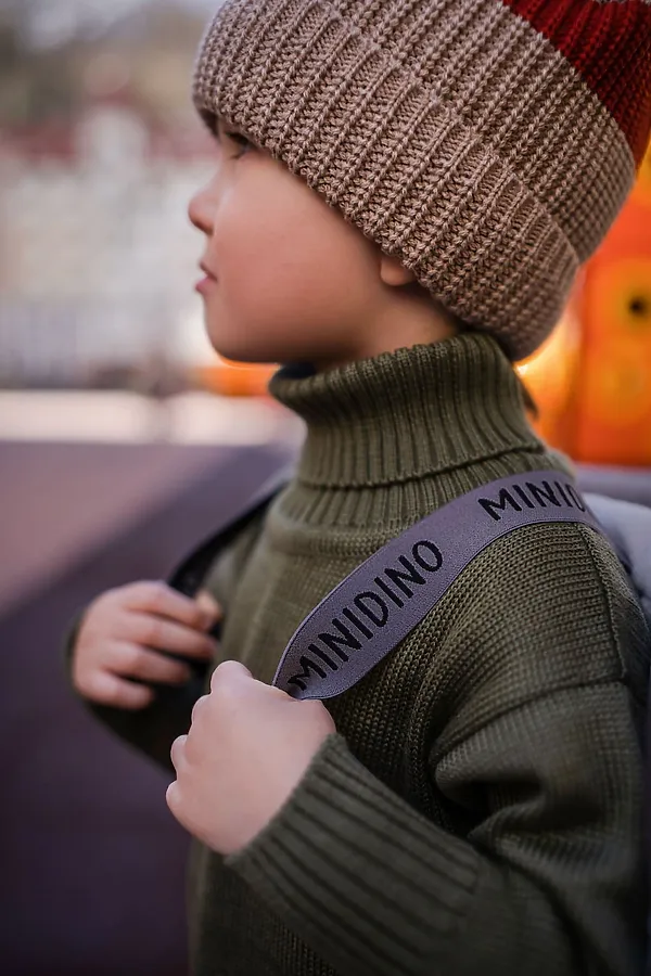 Комбинезон Дино демисезон айрон MINIDINO, айрон - фото 2