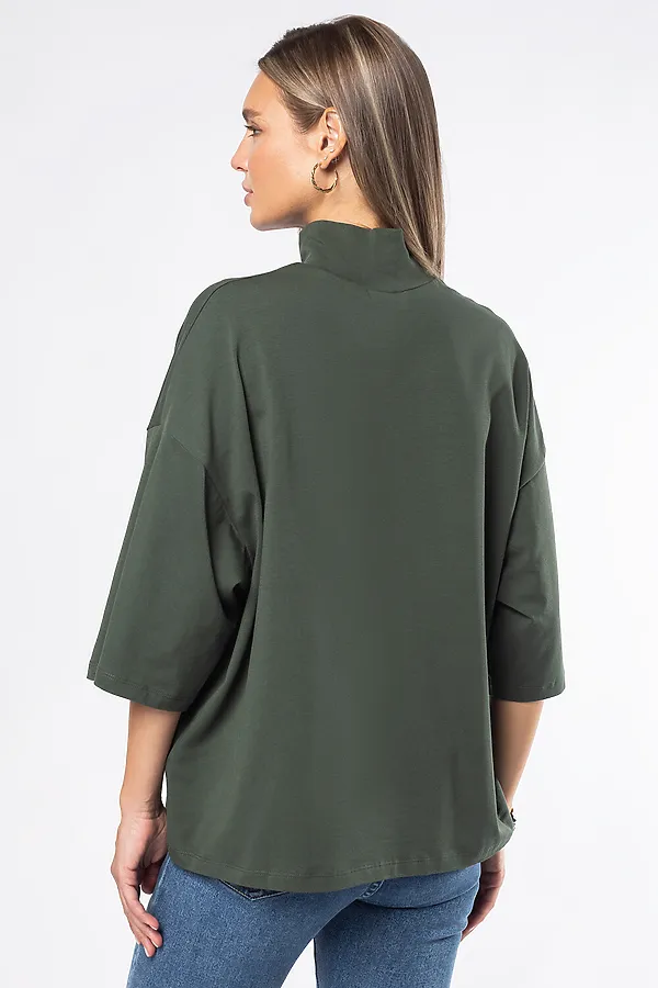 Джемпер VILATTE, темно-оливковый - фото 2