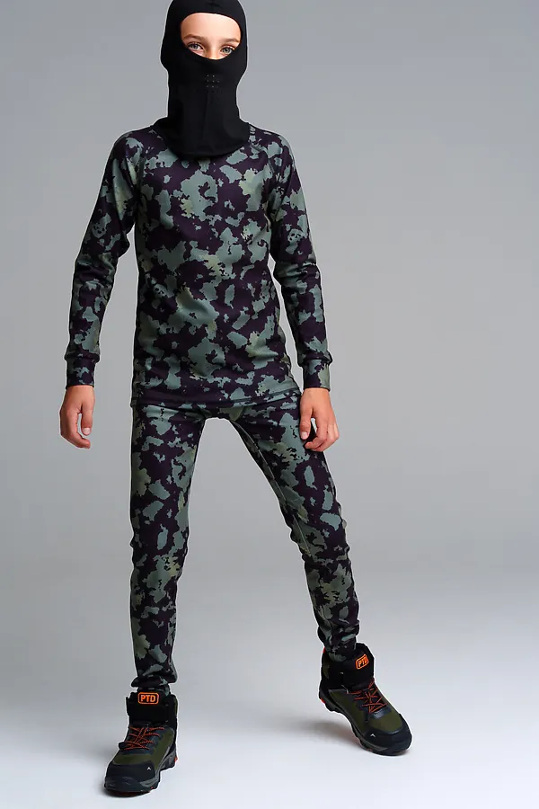 Ботинки PLAYTODAY, черный,оранжевый,хаки - фото 2