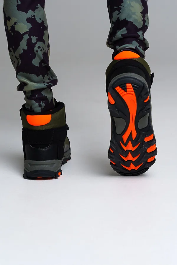 Ботинки PLAYTODAY, черный,оранжевый,хаки - фото 2