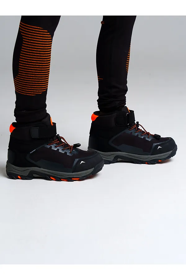 Ботинки PLAYTODAY, черный,оранжевый - фото 2