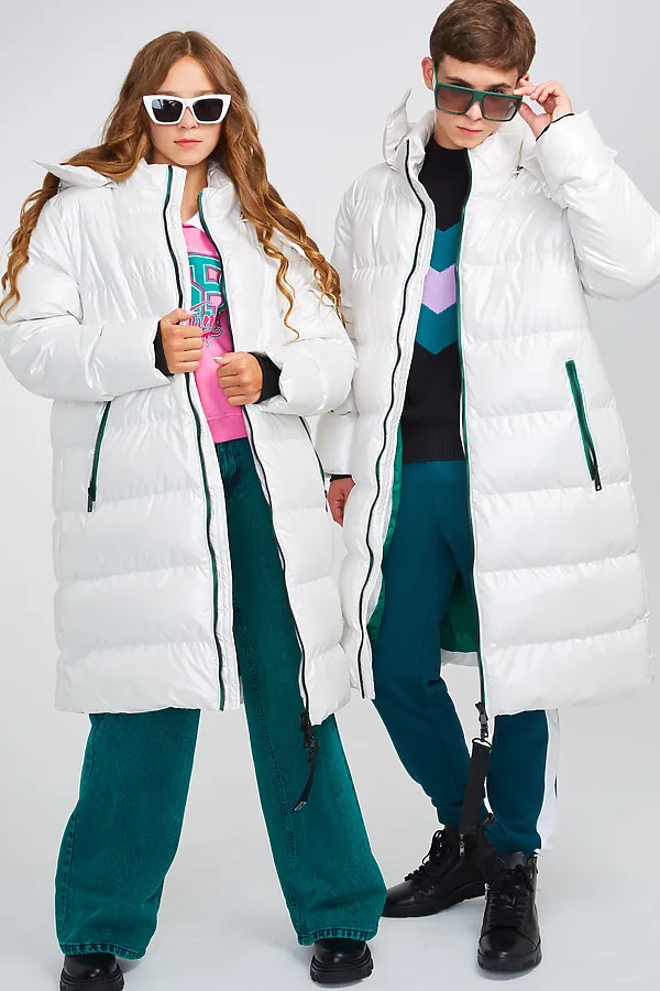 Куртка NOTA BENE, серебро - фото 2