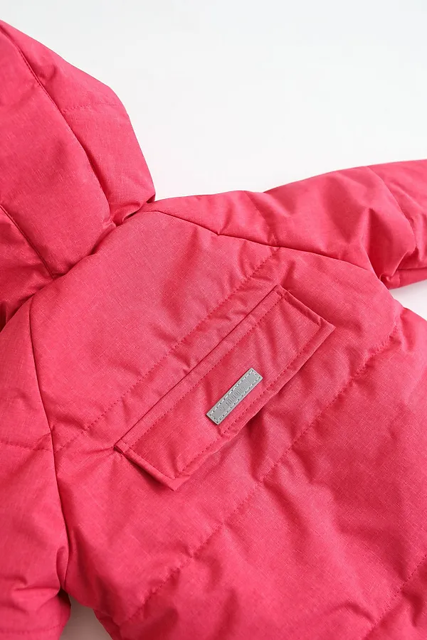 Пальто зима Мишка pink MINIDINO, pink - фото 2