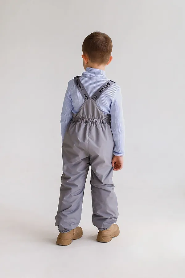 П/комбинезон Super New деми серебро MINIDINO, серебро - фото 2