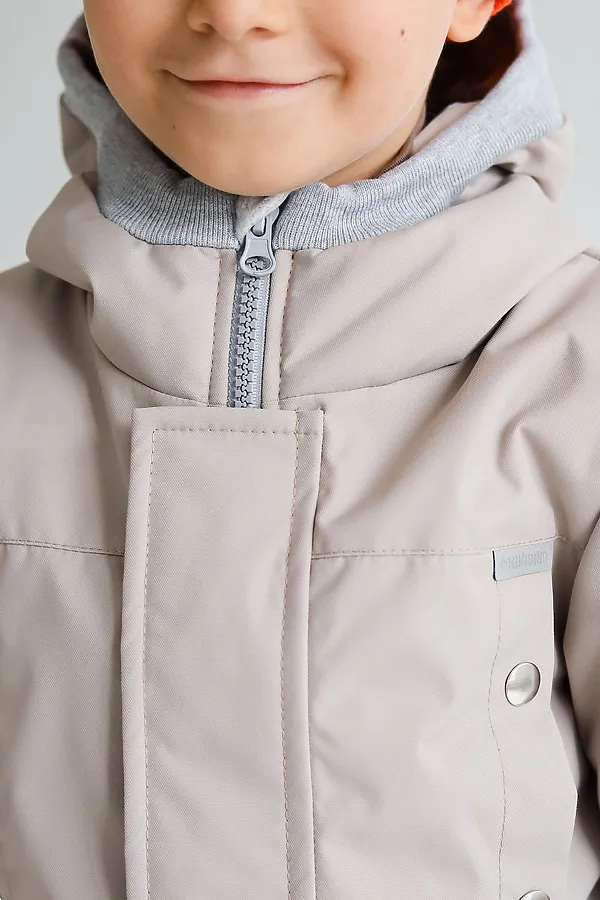 Парка 2022 демисезон латте MINIDINO, латте - фото 2