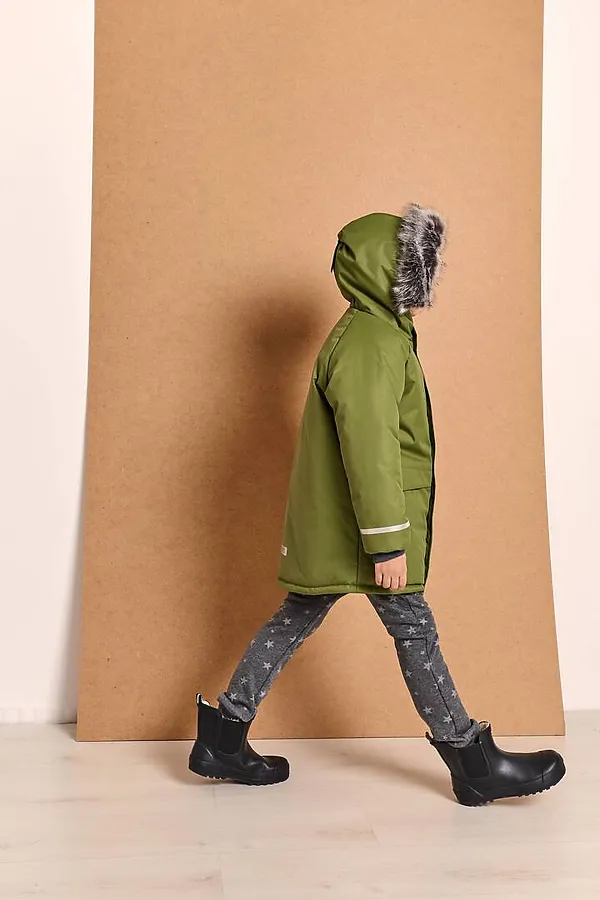 Куртка-парка Super грин MINIDINO, грин - фото 2