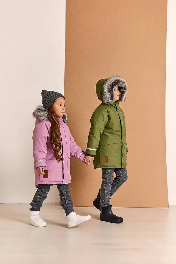 Куртка-парка Super грин MINIDINO, грин - фото 2