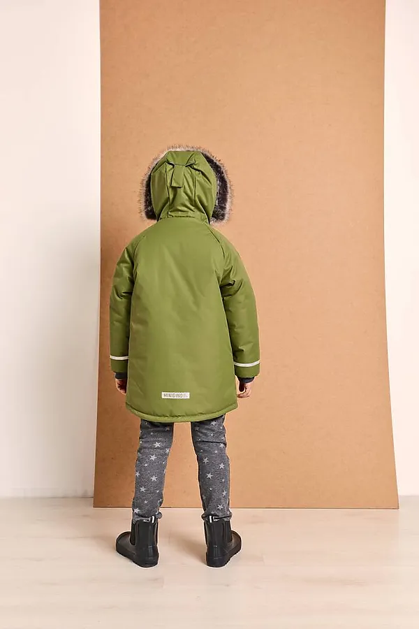 Куртка-парка Super грин MINIDINO, грин - фото 2