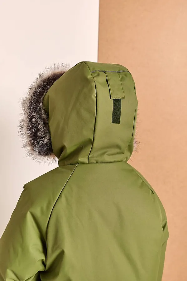 Куртка-парка Super грин MINIDINO, грин - фото 2