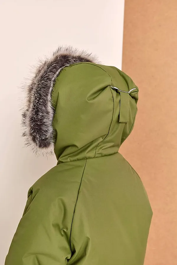 Куртка-парка Super грин MINIDINO, грин - фото 2