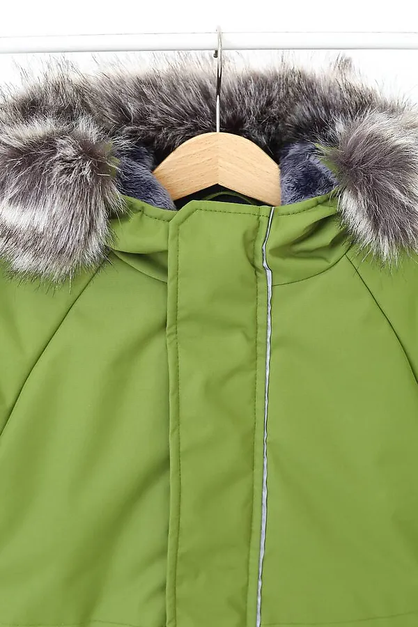 Куртка-парка Super грин MINIDINO, грин - фото 2