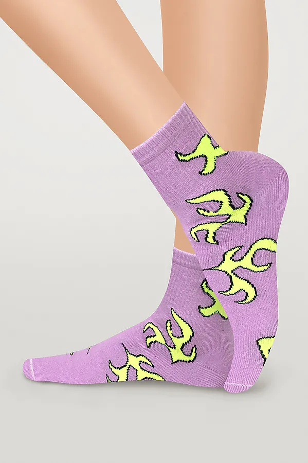 Носки CLEVER, св.фиолетовый - фото 2