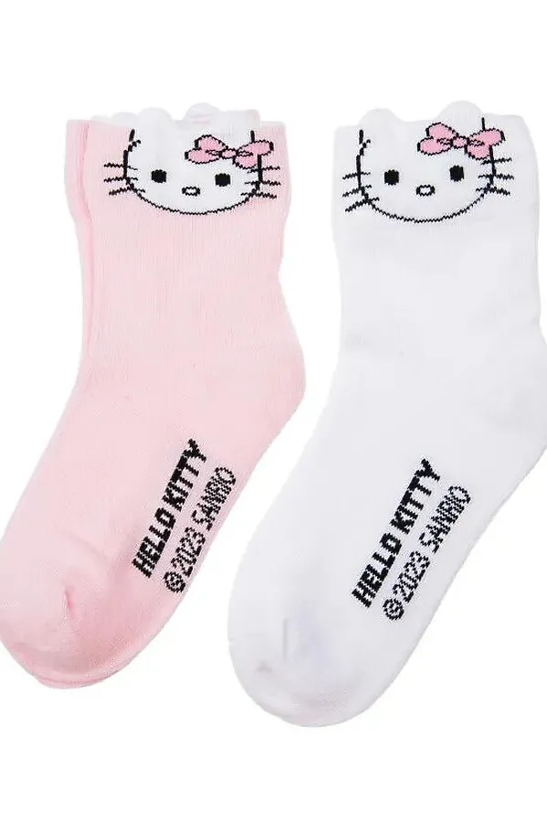 Носки PLAYTODAY, белый,светло-розовый - фото 2