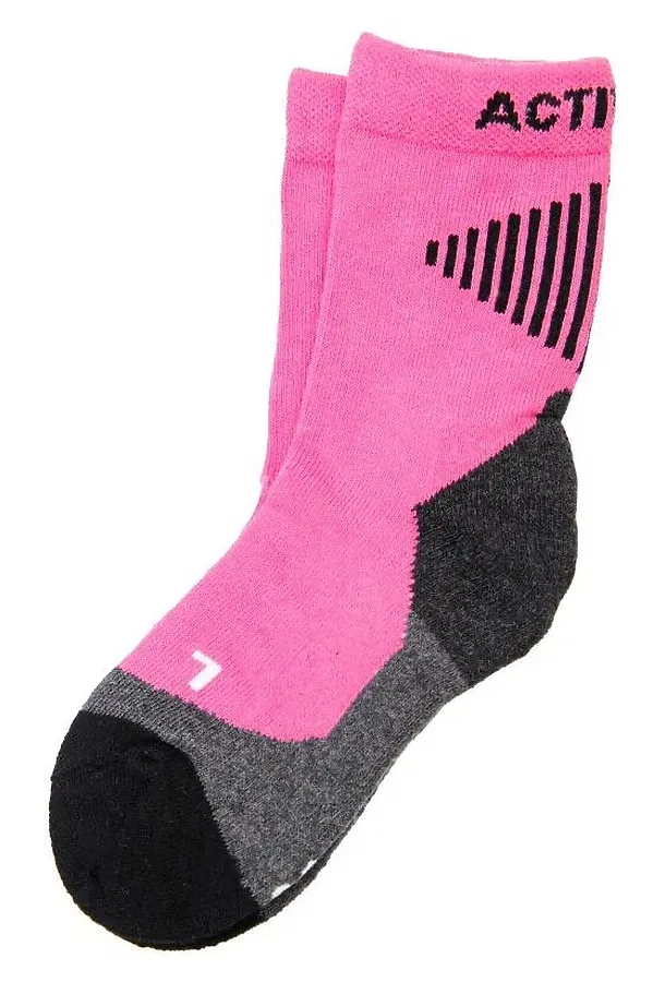 Термоноски PLAYTODAY, черный,серый,светло-розовый - фото 2