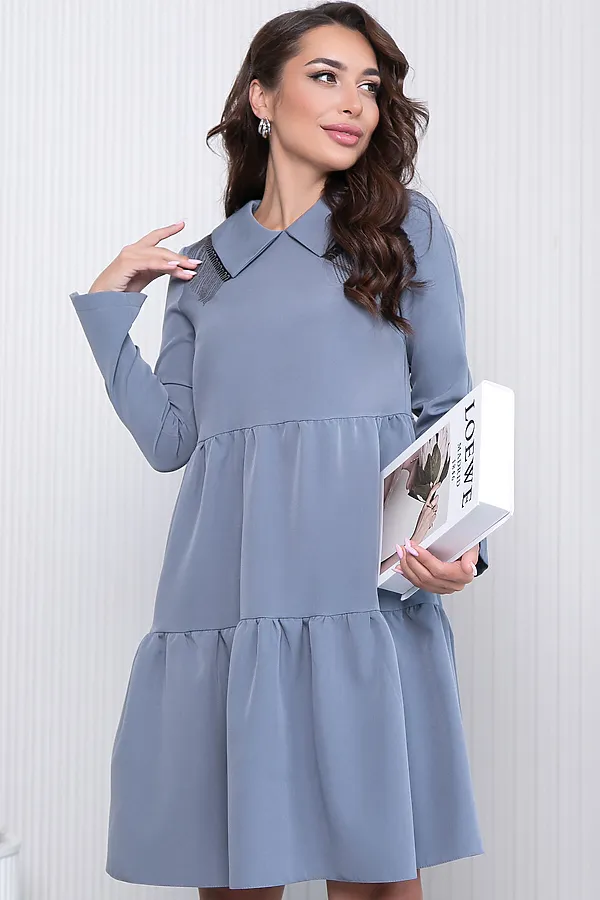 Платье "Лайма" LADY TAIGA, грей - фото 2