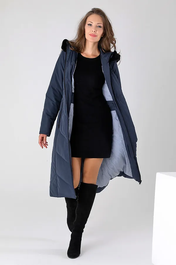 Пальто DIZZYWAY, т.синий - фото 2
