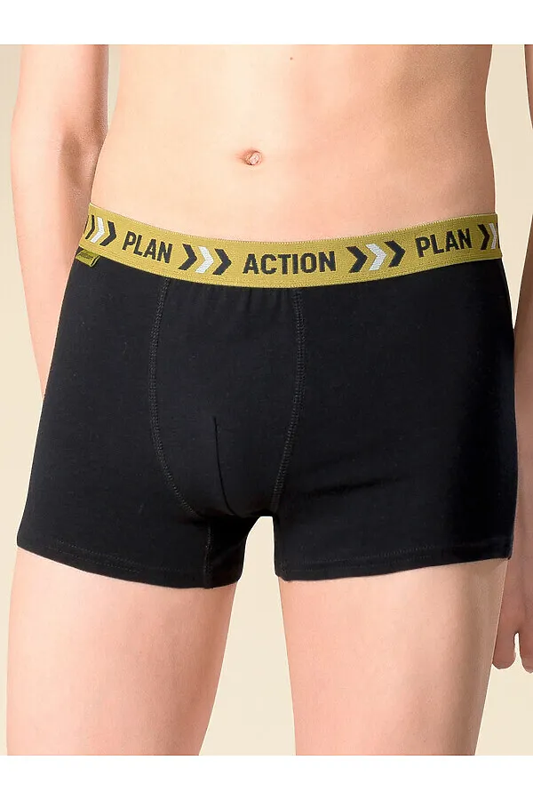 Трусы 2шт. PELICAN, черный/темно-синий - фото 2