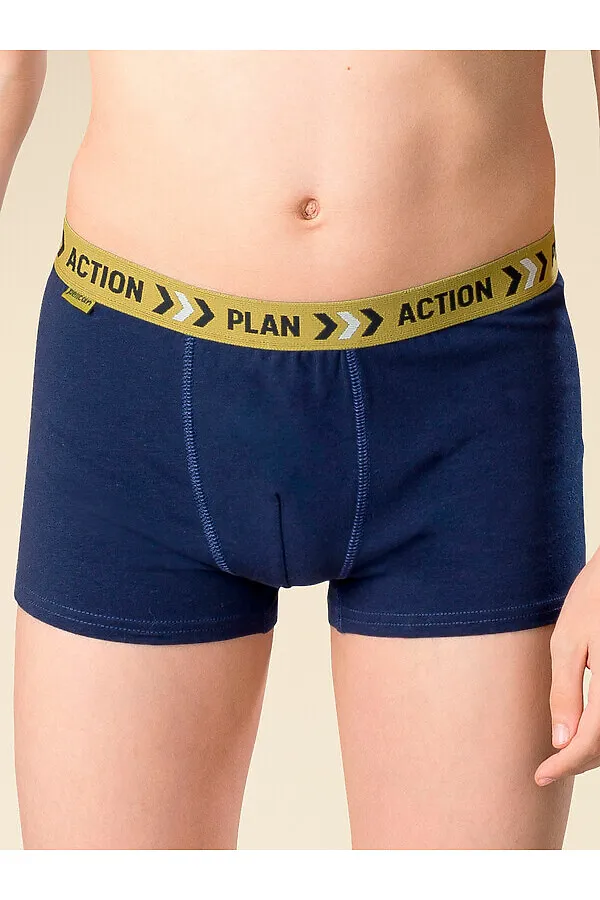 Трусы 2шт. PELICAN, черный/темно-синий - фото 2