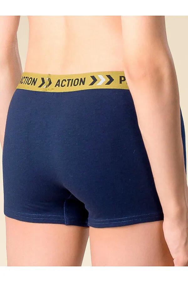 Трусы 2шт. PELICAN, черный/темно-синий - фото 2