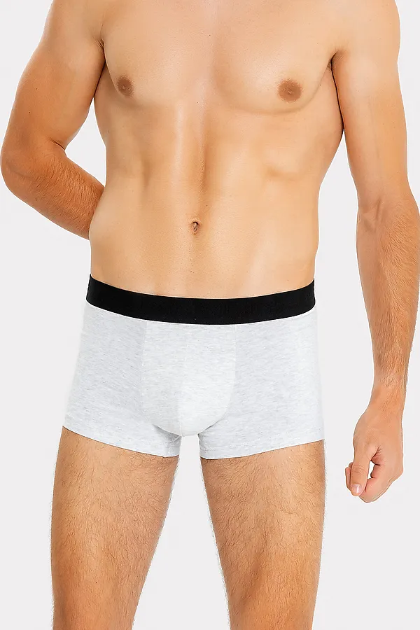 Трусы 2шт. MARK FORMELLE, св.серый меланж +графит - фото 2