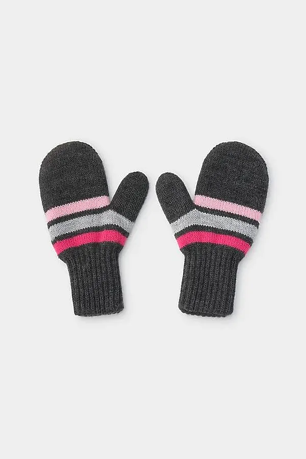 Варежки CROCKID, серый - фото 2