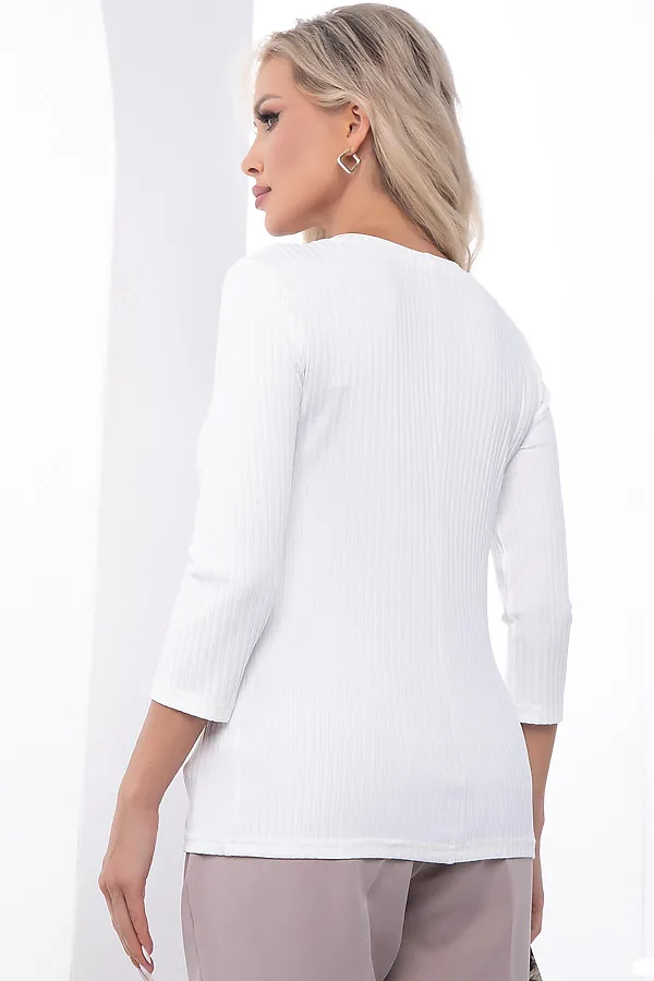 Водолазка базовая LADY TAIGA, молочная - фото 2