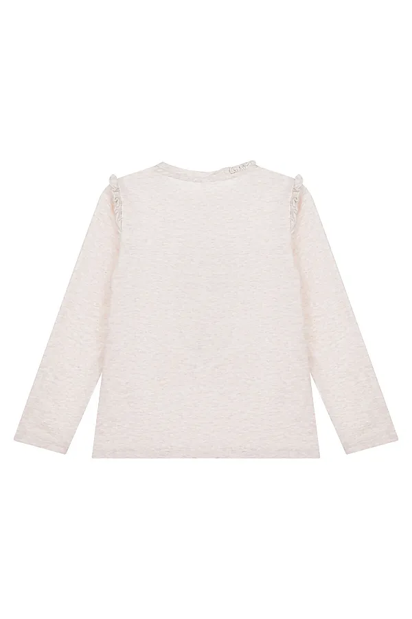 Лонгслив PLAYTODAY, бежевый - фото 2