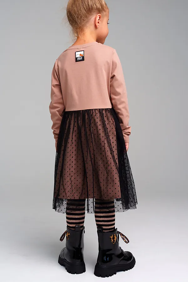 Платье PLAYTODAY, бежевый - фото 2