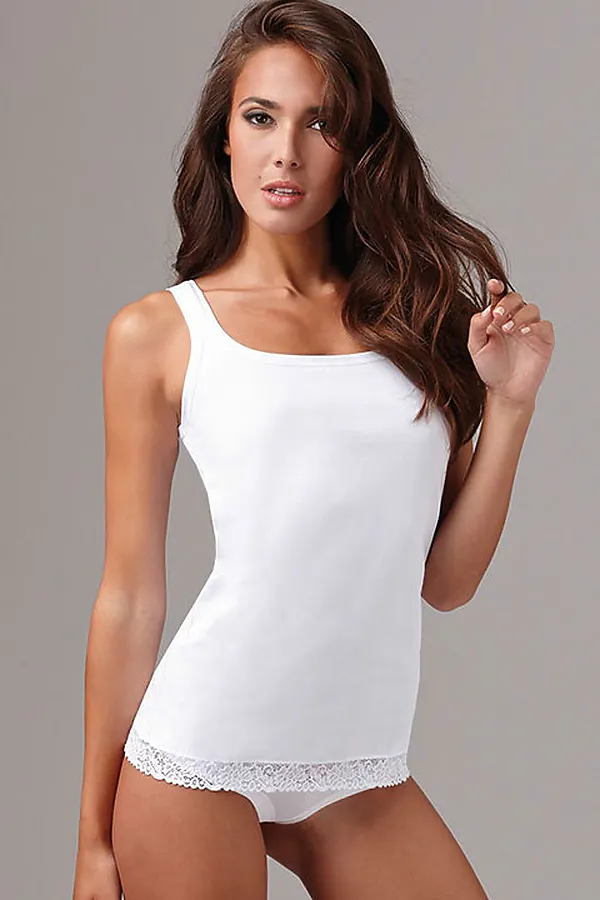 Майка LOVELY GIRL, bianco - фото 2
