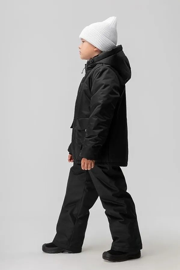 Костюм (Куртка+Полукомбинезон) BODO, черный - фото 2