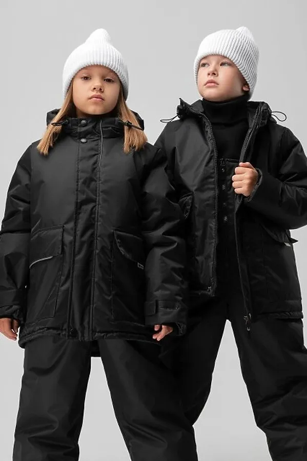 Костюм (Куртка+Полукомбинезон) BODO, черный - фото 2