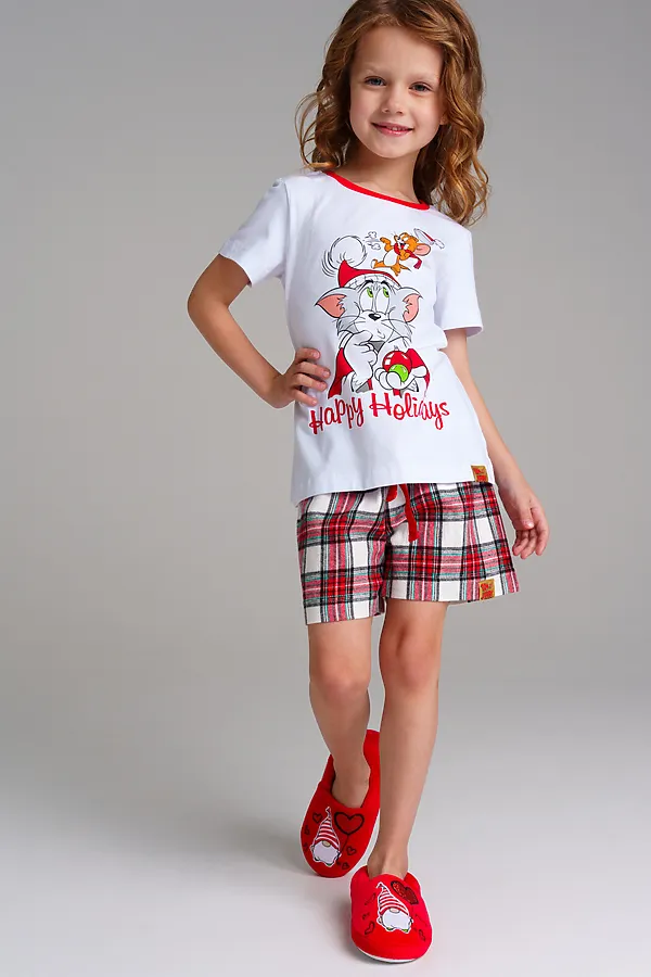 Пижама PLAYTODAY, цветной,белый - фото 2