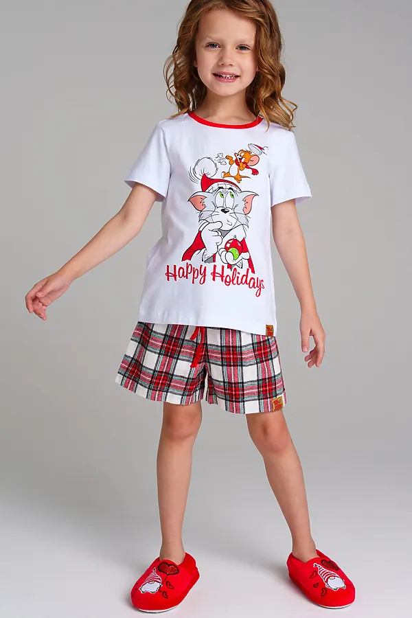 Пижама PLAYTODAY, цветной,белый - фото 2