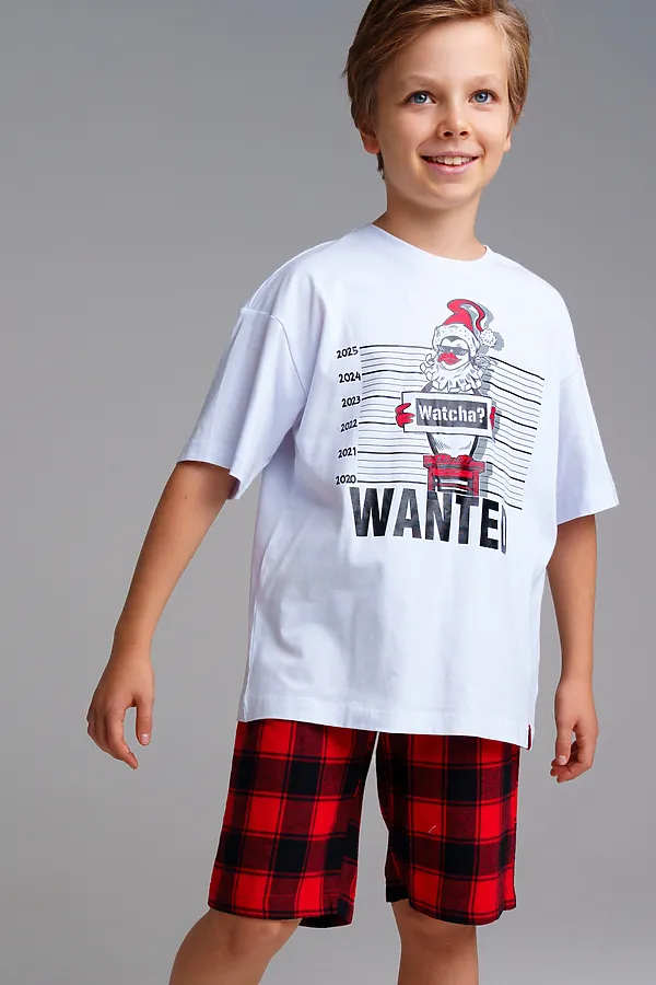 Пижама PLAYTODAY, цветной,белый - фото 2