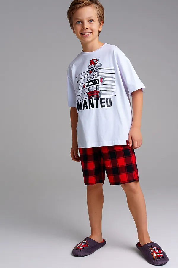 Пижама PLAYTODAY, цветной,белый - фото 2